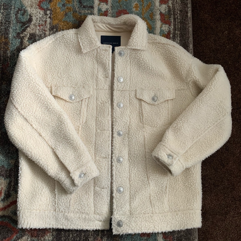 American Eagle Faux sheepskin jacket